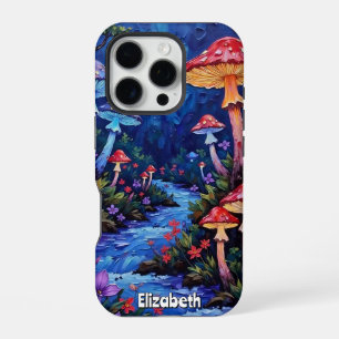Funda Para iPhone 16 Pro Arroyo Hongo Místico
