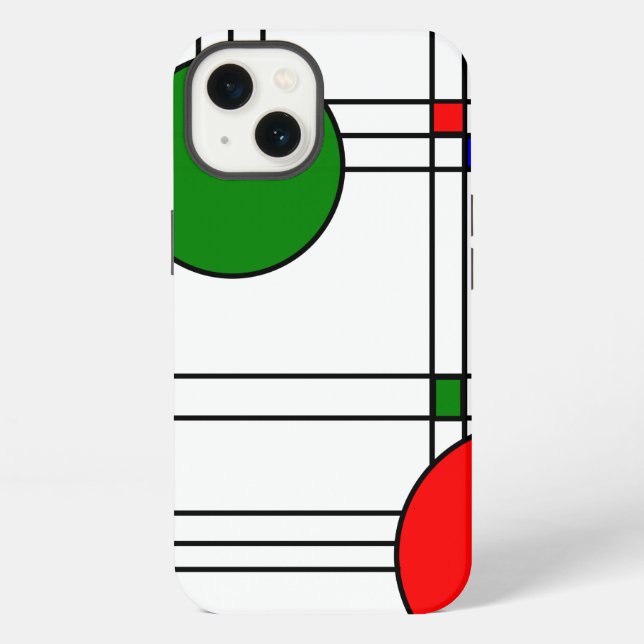 Funda Para iPhone Art Deco  (Reverso )