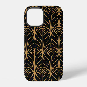 Funda Para iPhone 12 Art Deco, vintage minimalista.