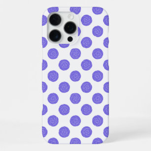 Funda Para iPhone 16 Pro Max Art Nouveau Mackintosh Rosas Retro Floral Púrpura