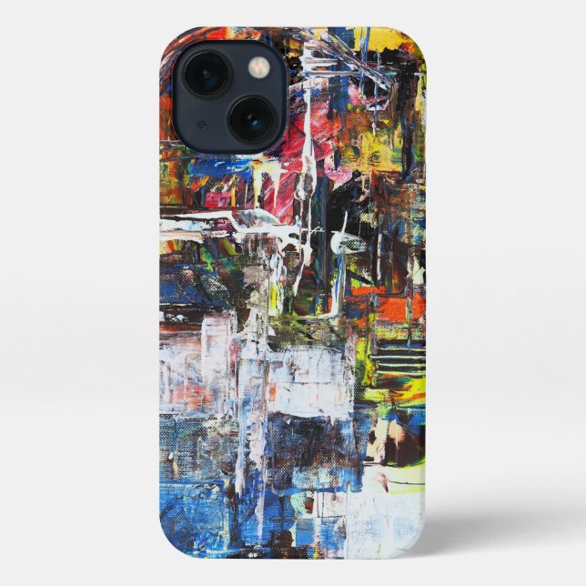 Funda Para iPhone Arte abstracto (Reverso )