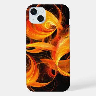 Arte abstracto de bola de fuego