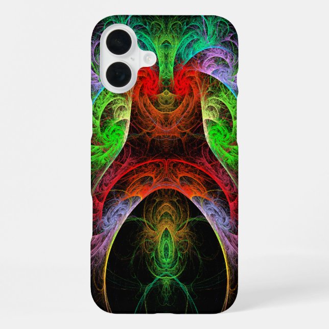 Funda Para iPhone Arte abstracto de Carnaval (Reverso )