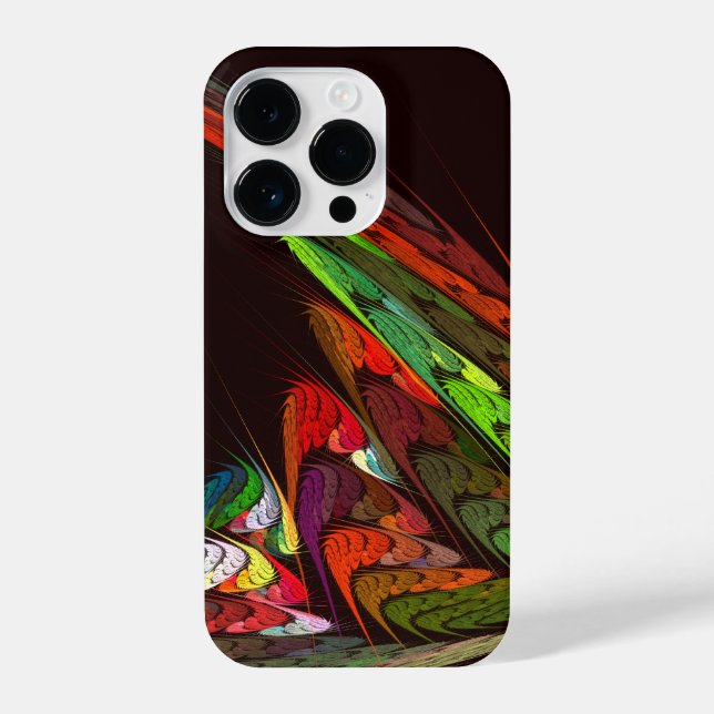 Funda Para iPhone Arte abstracto de Chameleon (Reverso )