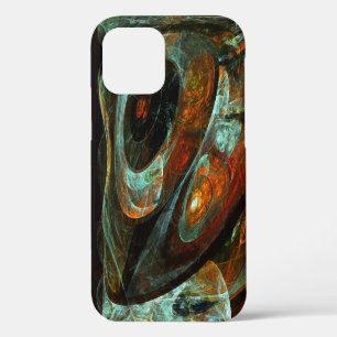 Funda Para iPhone 12 Arte abstracto de división de tiempo