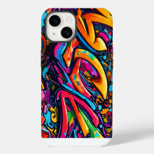 Funda Para iPhone 14 Arte abstracto de estilo graffiti