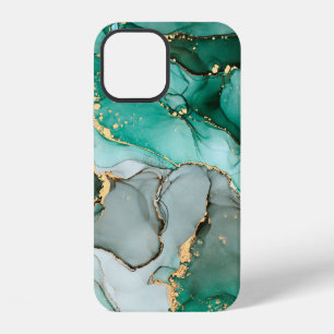 Funda Para iPhone 12 arte abstracto de fluido de lujo natural en alco