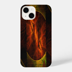 Funda Para iPhone 14 Arte abstracto de la jungla de Mystique