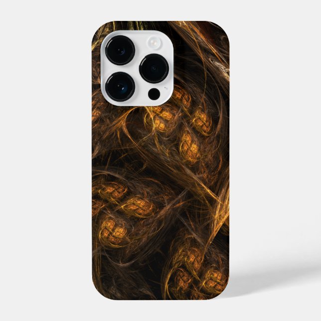 Funda Para iPhone Arte abstracto de la Madre Tierra (Reverso )