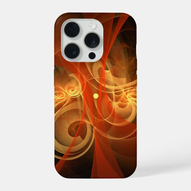 Funda Para iPhone Arte abstracto de magia matutina (Reverso )