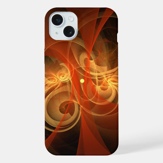 Funda Para iPhone Arte abstracto de magia matutina (Reverso )