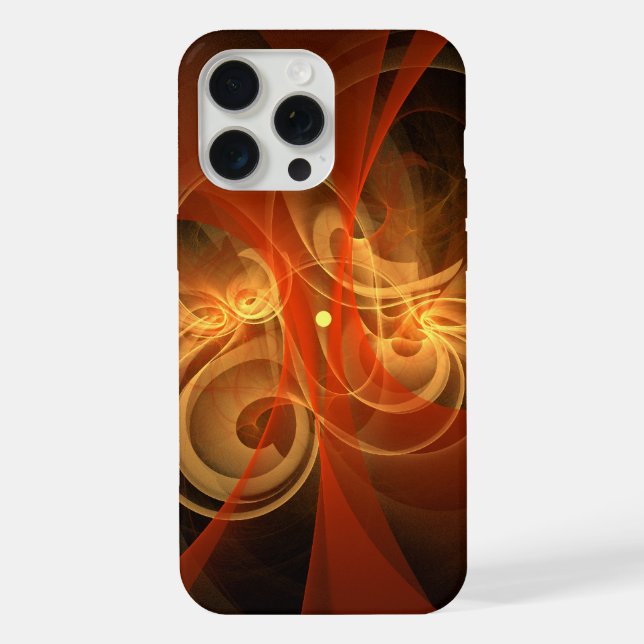 Funda Para iPhone Arte abstracto de magia matutina (Reverso )