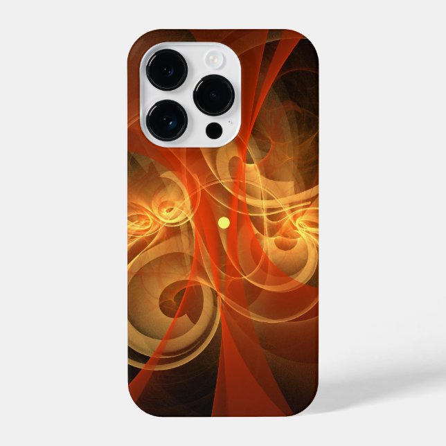 Funda Para iPhone Arte abstracto de magia matutina (Reverso )