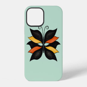 Funda Para iPhone 12 Arte abstracto de mariposa bonita