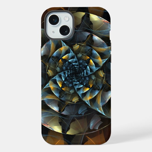 Funda Para iPhone Arte abstracto de molinete (Reverso )