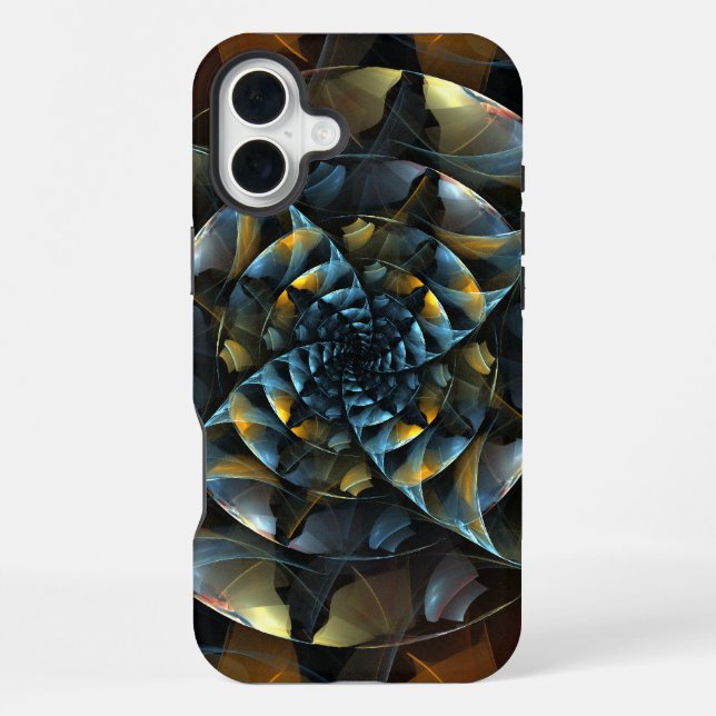 Funda Para iPhone Arte abstracto de molinete (Reverso )