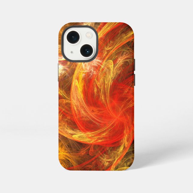 Funda Para iPhone Arte abstracto Firestorm Nova (Reverso )