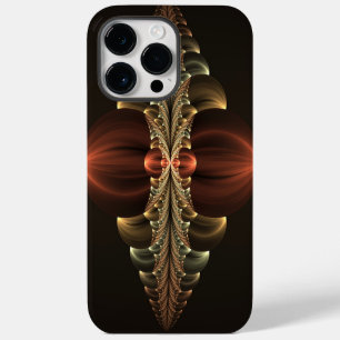 Funda Para iPhone 14 Pro Max Arte abstracto fractal brillante de construcción f