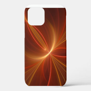 Funda Para iPhone 12 Pro Arte abstracto fractal místico moderno colores cál