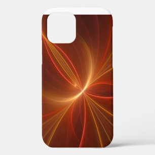 Funda Para iPhone 12 Arte abstracto fractal místico moderno colores cál