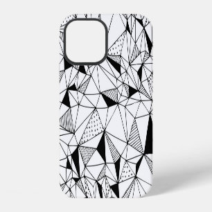 Funda Para iPhone 12 Arte abstracto geométrico: fondo poligonal.