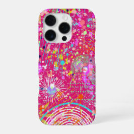 Funda Para iPhone 16 Pro Arte abstracto maximalista: la tienda de golosinas