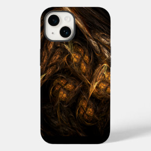 Funda Para iPhone 14 Arte abstracto moderno de la Tierra Madre Fractal