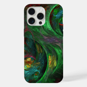 Arte abstracto verde Génesis