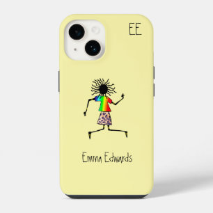 Funda Para iPhone 14 Arte Africano, Música de la Felicidad