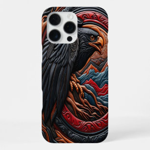 Funda Para iPhone 16 Pro Max Arte Águila Belleza Silvestre