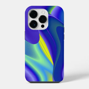 Funda Para iPhone 14 Pro Arte arco iris abstracto en 3D