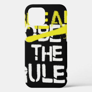 Funda Para iPhone 12 Arte callejero urbano rompe las reglas esténcil gr