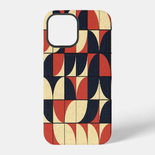 Funda Para iPhone 12 Arte computacional geométrico abstracto.