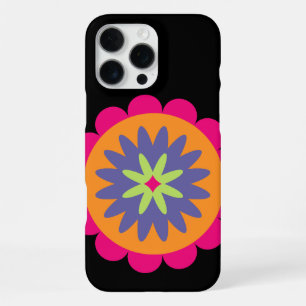Funda Para iPhone 16 Pro Max Arte con patrón botánico retro genial