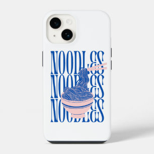 Funda Para iPhone 14 Arte Creativo Fideos