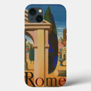 Arte de afiches de viajes en Roma