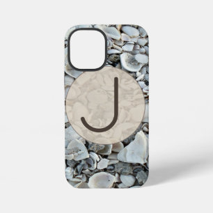 Funda Para iPhone 12 Mini Arte de caso inicial de conchas costeras