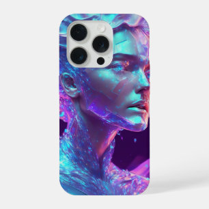 Arte de IA hermoso Mujer de vidrio helado y bonito