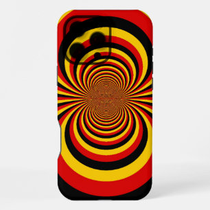 Funda Para iPhone 16 Pro Max Arte de Impresión de Colores de la Bandera Naciona