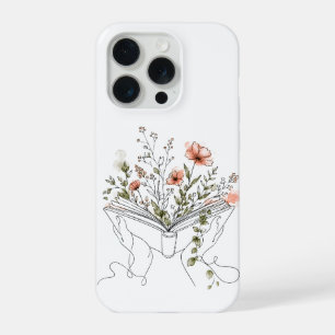 Arte de línea botánica de Blooms Book