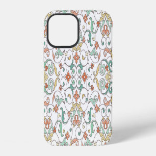 Funda Para iPhone 12 Arte de línea vintage ornamento oriental