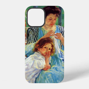 Funda Para iPhone 12 Arte de Mary Cassatt: Joven Madre, pintura de Cass