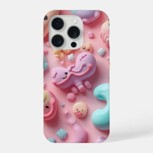 Arte de Personaje de Caramelo Kawaii Pastel