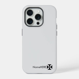 Arte de pintura cruzada negra personalizada, gris 