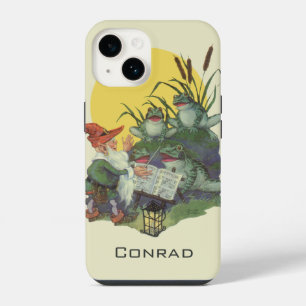 Funda Para iPhone 14 Arte de portada de revista de música vintage, coro