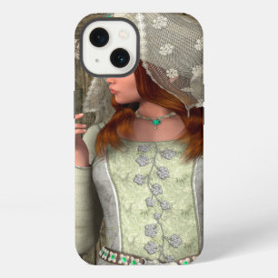 Arte de princesa medieval renacentista vintage