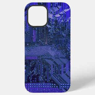Funda Para iPhone 12 Pro Max Arte de tecnología de placa de circuito cibernétic