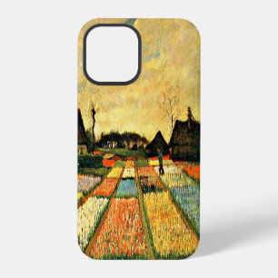 Funda Para iPhone 12 Pro Arte de Van Gogh, Parterres en Holanda