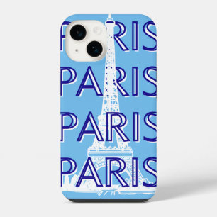 Funda Para iPhone 14 Arte de viaje de París, Arte de viaje, Arte preppy