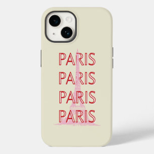 Funda Para iPhone 14 Arte de viaje de París, Arte de viaje, Preppy, Min